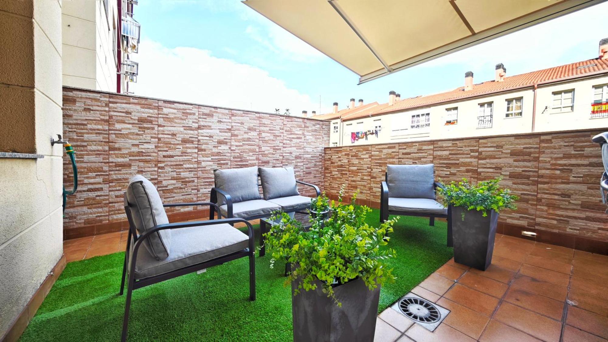 Apartamento Piso Centrico Santiago De Compostela Con Amplia Terraza Exterior foto