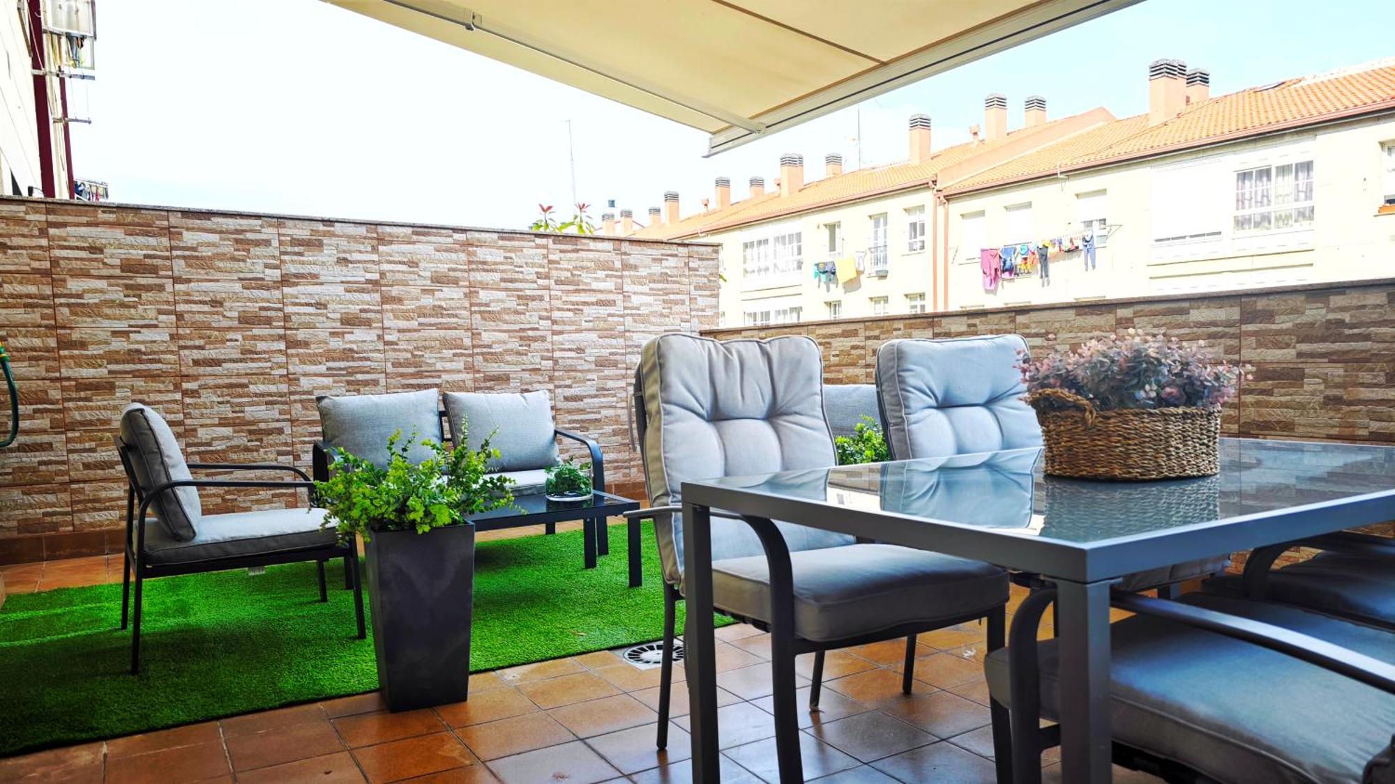 Apartamento Piso Centrico Santiago De Compostela Con Amplia Terraza Exterior foto