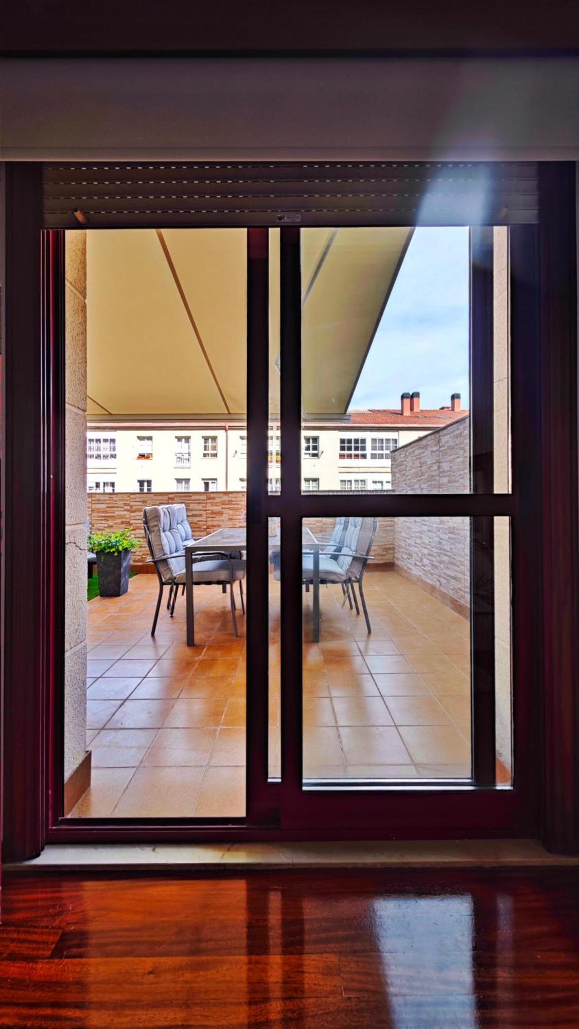 Apartamento Piso Centrico Santiago De Compostela Con Amplia Terraza Exterior foto