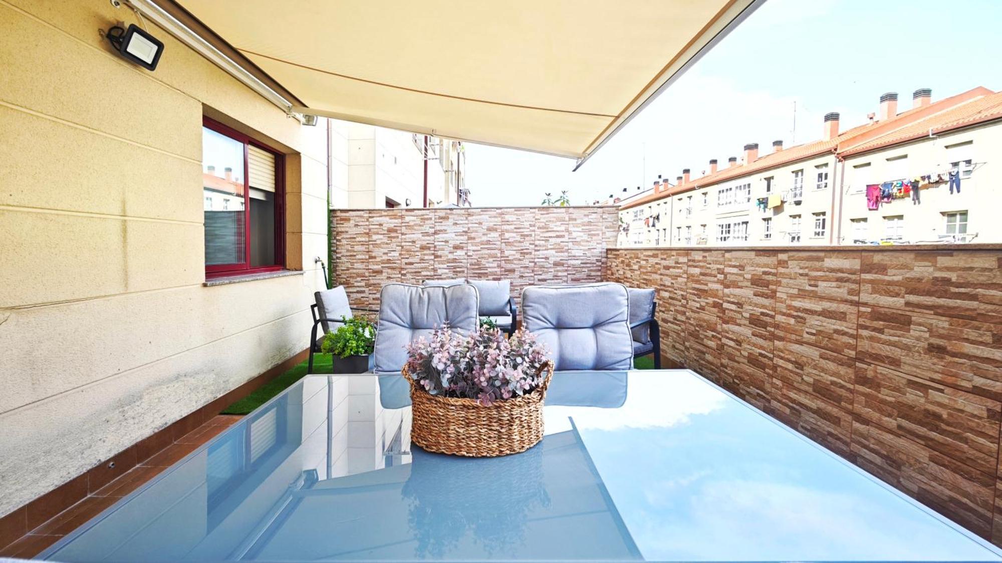 Apartamento Piso Centrico Santiago De Compostela Con Amplia Terraza Exterior foto